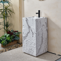 Luxe moderne personnalisé hôtel salle de bain sanitaire lavabo et miroir toilette intelligente ensemble armoire de salle de bain