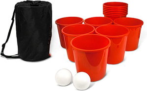 Jeu de <span class=keywords><strong>Pong</strong></span> géant pour fête de jardin en famille, pour pelouse, plage, cour, en plastique durable, jeu d'extérieur - Product Image 3