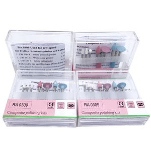 Dentale di Gomma di Alimentazione Kit di Lucidatura RA0309 per la Luce del led che cura della resina lucidatura set materiale dentale - Product Image 2