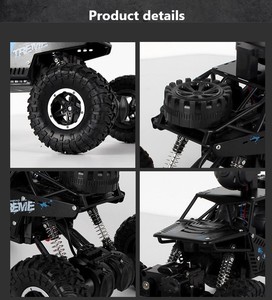 2,4 GHz 1,16 4WD Control remoto Juguetes de alta velocidad Wifi Cámara Escalada Coche Crawler Juguetes todoterreno Vehículo Coche - Product Image 6