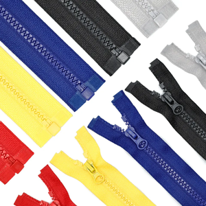 Sac personnalisé noir mat de haute qualité No.3/5/8/10/15/20 fermeture éclair en résine fermeture éclair ouverte en plastique <span class=keywords><strong>Vislon</strong></span> pour vêtement chaussures - Product Image 2