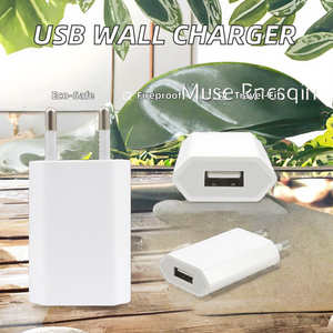 Di động <span class=keywords><strong>USB</strong></span> 5V 1A du lịch Adapter sạc ổ cắm <span class=keywords><strong>EU</strong></span>/US/UK tương thích OTP/OVP/OCP bảo vệ <span class=keywords><strong>Wall</strong></span> Mount Loại điện cho iPhone - Product Image 2