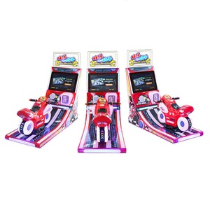 เครื่องเล่นเกมแข่งรถแบบหยอดเหรียญเชิงพาณิชย์สำหรับเด็ก  คอนโซลเกมสำหรับเด็ก  ความบันเทิงในร่มสำหรับเด็ก - Product Image 3