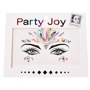 Designer Temporary <strong>Gems</strong> <strong>Face</strong> Tattoo Stickers Custom Colorful Rhinestones <strong>Festival</strong> <strong>Face</strong> Jewel for Makeup - Product Image 6