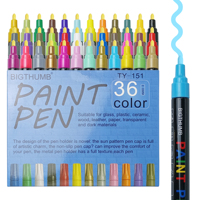 Lot de marqueurs craie acrylique permanents pour peinture, vente en gros, prix le plus bas