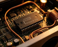 Microprocesseur vintage P8085AH 8 bits DIP40 Intel Classic pour contrôle d'instruments