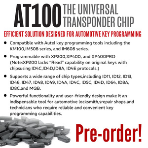 <span class=keywords><strong>Chip</strong></span> Transponder Universale Autel AT100 per XP200 XP400 XP400PRO, <span class=keywords><strong>Chip</strong></span> per Chiavi Auto per Programmazione Chiavi Veicoli - Product Image 5