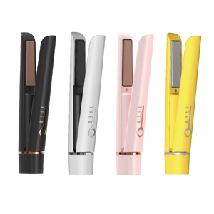 Lisseur de cheveux portable USB couleur personnalisée, fer à lisser sans fil, <span class=keywords><strong>plancha</strong></span> para cabello, mini lisseur sans fil - Product Image 6