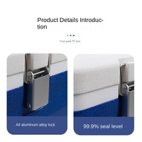 Glacière isotherme SenTai de 110 litres, conteneur thermique de qualité commerciale, glacière en plastique durable, portable pour la pêche en mer en extérieur