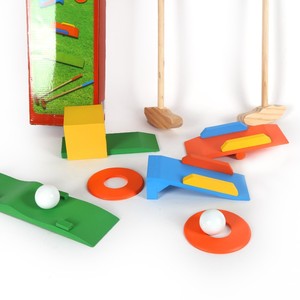 Ensemble de <span class=keywords><strong>mini</strong></span>-<span class=keywords><strong>golf</strong></span> en bois <span class=keywords><strong>pour</strong></span> enfants, <span class=keywords><strong>jeu</strong></span> de sport d'extérieur et d'intérieur, entraînement au putting et à la balle, idéal <span class=keywords><strong>pour</strong></span> la cour, la pelouse, le <span class=keywords><strong>jardin</strong></span>, amusement estival - Product Image 5