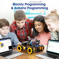 Kit de démarrage éducatif robotique ACEBOTT ESP32 Smart Programming STEM Toy Robot 4WD Car pour Arduino IDE
