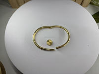 Bracelets élégants en or massif 18 carats certifié avec diamants pour femmes et hommes, bijoux de mode minimalistes de luxe pour mariage, idée cadeau parfaite