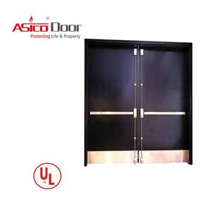ASICO Alibaba China Real UL listado puerta de acero nominal contra incendios - Product Image 3