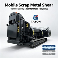 Premium Mobile Tragbare Hydraulische Schrott-Portalschere mit Auto-PLC Hohe Kapazität Umweltfreundlich für Schrottrecycling