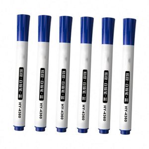 Marqueurs effaçables à sec pour tableau blanc, pointe fine personnalisée, encre noire à faible odeur, séchage rapide, pour enfants, adultes, étudiants, enseignants, maison - Product Image 2