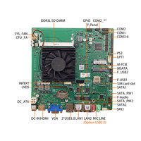 Scheda Madre Industriale Mini ITX DDR3 SATA di 4a Generazione Core I5/i7 con Doppia Porta LAN e Supporto Triplo Display per Sistemi Embedded