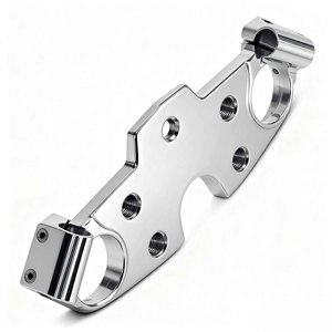 ชิ้นส่วนเครื่องจักรกล CNC แบบครบวงจรที่กำหนดเองรถจักรยานยนต์ CNC ส้อมด้านหน้าดัดแปลงลดภาพวาด3D ของลูกค้าต้นไม้สามต้น - Product Image 5