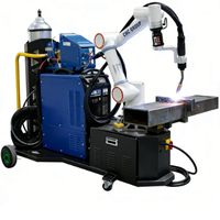 Système de soudage intelligent, composants de robot à 6 axes, chariot de soudage, bras de robot de soudage collaboratif multifonctionnel, facile à déplacer