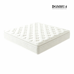 Colchón de Espuma Viscoelástica con Muelles Ensacados Independientes, de Alta Calidad, Tamaño Hotel, Moderno, Cómodo, 25 cm de Alto - Product Image 1