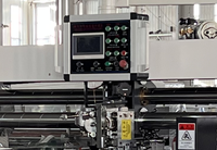 Máquina Cosedora de Cartones Semiautomática de Doble Pieza con Cuatro Servomotores LZL4500, 600 Grapas/Min para Cajas de Cartón Corrugado |   ORAY