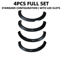 Nouveaux élargisseurs d'ailes moulés par injection avec boulons compatibles pour Ranger T7 T8 Pickup Truck Protection tout-terrain et style YURAN