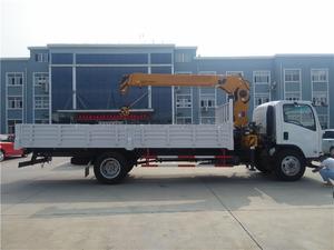 شاحنة بضائع ايسوزو 2 مع 5 طن x4 شاحنة رافعة قابلة للطي مركبة على شاحنة - Product Image 3