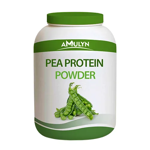 AMULYN Protein berbasis tanaman organik 100% suplemen nutrisi bubuk isolasi Protein kacang Vegan