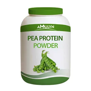 AMULYN Organic Plant Based Protein 100% Nutritional Supplements Vegan Pea Protein Isolate Powder