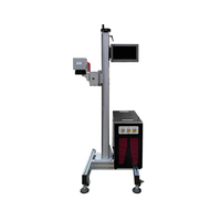 Machine de marquage laser à fibre volante Zixu en ligne JPT MOPA pour numéros de série sur canettes en aluminium, câbles et fils