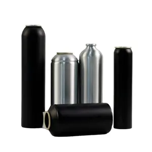 Customizable 200-1000ml Portable Aluminum Metal Aerosol Spray Can for Perfume Cosmetic Chemical Use Aluminum Material