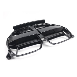 Grille de pare-chocs avant BMW M3 M4 G80 G82 en plastique ABS noir style CS - Product Image 3