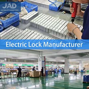 דלת זכוכית קהילתית דו-קוית חמישה-קוית דלת כפולה מנעול מגנטי מנעול חשמלי פתיחה חשמלית התאמה אישית מנעול חסין אש למשרד - Product Image 4