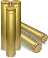 Tapas Termoencogibles de PVC para Botellas de Vino, Tapas Cilíndricas para Botellas con Tecnología de Termoencogimiento