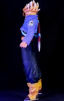 Figurine Naga Berkepala Dua 43CM Trunks DBZ Super Saiyan PVC Action Figure Mainan Anime