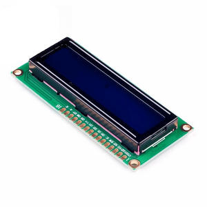 Venta Directa de Fábrica, Módulo de Pantalla LCD1602A, Pantalla Azul/Amarillo-Verde, 5V, Fuente Blanca con Retroiluminación, LCD1602 - Product Image 6