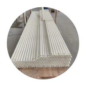 High Temperature Tempering Furnace Alumina Ceramic Roller For Ceramic Tiles Kiln