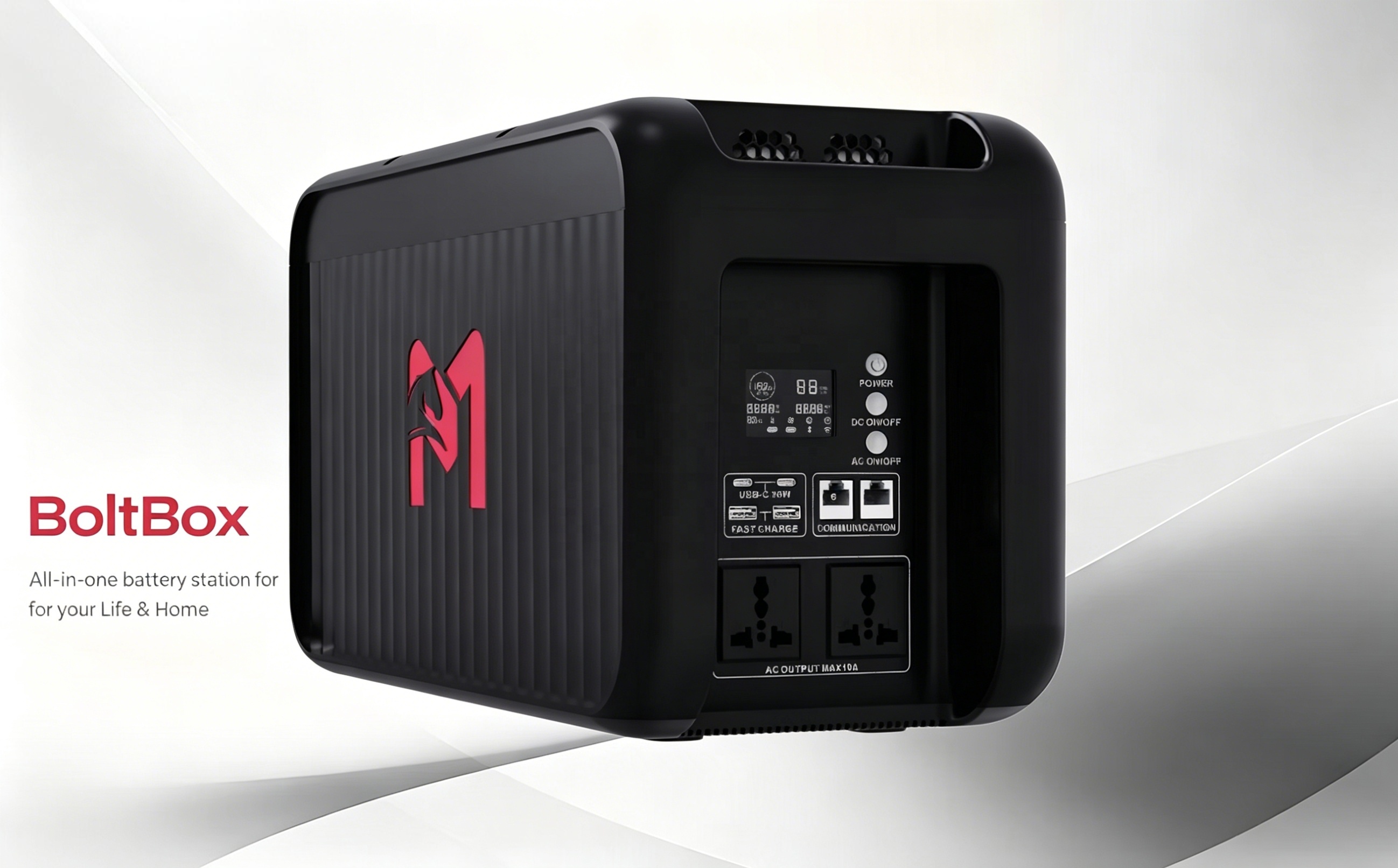 Moli Power 6KW 8.1KWh Stackable All-in-One Solar Generator Portable Power Station LiFePO4 Lithium Battery Inverter for Life Home · image 2