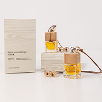 Diffuseur d'air pour voiture personnalisé, parfum de luxe pour voiture, flacon diffuseur de luxe, parfum initial pour voiture, flacon de désodorisant pour voiture et maison S01