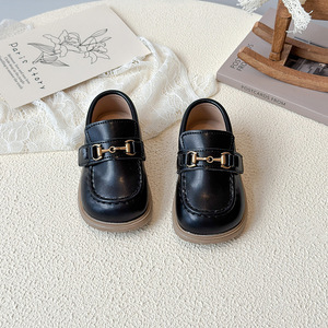 Girls Artificial PU Korean-style <strong>Shoes</strong> 3-6 Years <strong>Old</strong> Spring Autumn New <strong>s</strong> Baby Hook Loop Velcro Princess Girl Fashion - Product Image 2