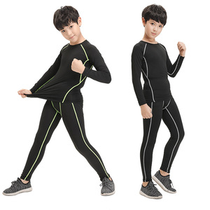 T-shirt de sport vintage personnalisé à manches longues pour enfants, avec logo, imperméable, pour l'entraînement, la course et le football - Product Image 1