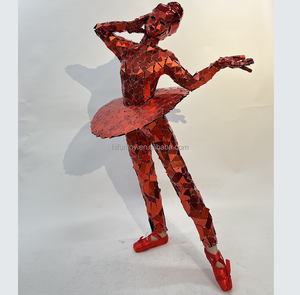 Funtoys MOQ 1 PCS Nuevo Traje <span class=keywords><strong>de</strong></span> Espejo LED <span class=keywords><strong>de</strong></span> Moda, Accesorios Interactivos para Actuaciones, Disfraz para <span class=keywords><strong>Mujer</strong></span> y Hombre - Product Image 3