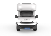 Camping-car autonome de luxe pour 4 personnes avec toutes les commodités pour les voyages en voiture