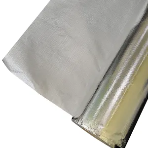 Fibra de vidro para isolamento laminado, folha de dupla face refletiva para teto/tubo/piso
