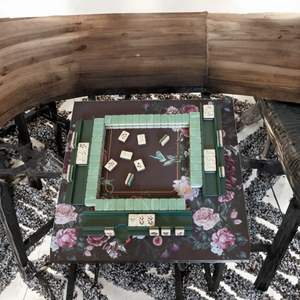 Tuiles de mahjong américaines en acrylique, jeu pour 4 joueurs, vert ivoire, 36 x 25 x 15 mm, emballage personnalisé pour jouer au mahjong - Product Image 3