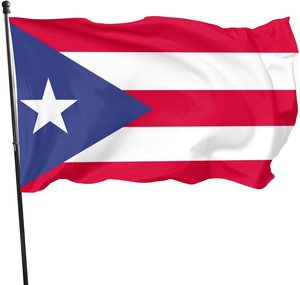 3x5 ft mới tùy chỉnh puerto Rico rican ếch quốc gia polyester in Cờ biểu ngữ - Product Image 4