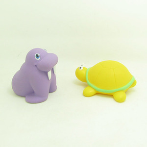 Ingbaby – spray écologique, animaux marins de l'océan, <span class=keywords><strong>tortue</strong></span> jaune flottante, jouet de bain doux pour le bain des enfants - Product Image 2