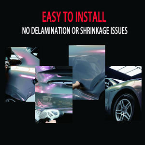 Air Release PVC Vinil Car Wrapping Film PET Cinza Violeta Anti Arranhões Super Brilhante Roxo PVC Vinil Envoltório Filme Adesivos Do Corpo Do Carro - Product Image 6