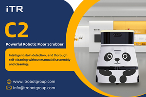 Robot de Limpieza Comercial C2 con Función Integrada de Lavado de Pisos, Aspirado y Navegación Automática - Product Image 3