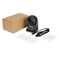 Escáner de código de barras con cable para supermercado, escáner de escaneo con terminal de escritorio fijo, 1d, 2d, qr, precio, einscan