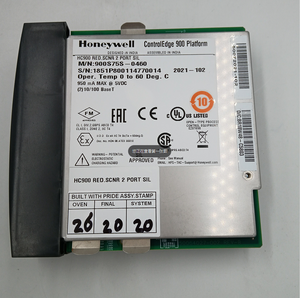 900S75S-0460 DCS SIS PLC ระบบการ์ดอินพุตแบบอะนาล็อก HC900 การ์ดขยาย CPU สำหรับสต็อก - Product Image 5